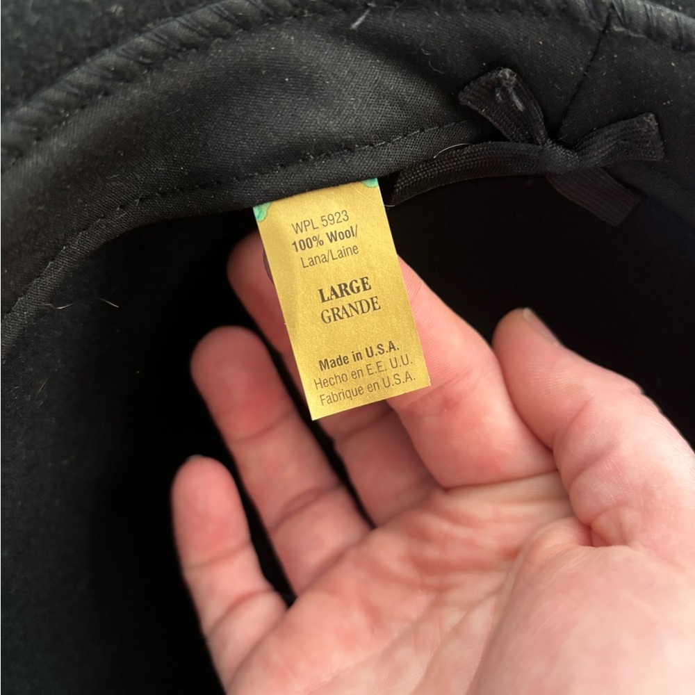 Vintage Pendleton Black Wool Hat - image 9